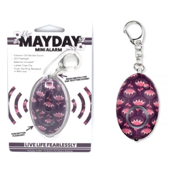 Mayday Mini Alarm Flashlight Keychain - Picture 9 of 9
